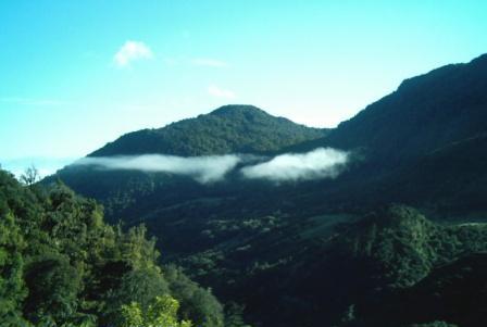 View of Te Ramaroa from the Lodge