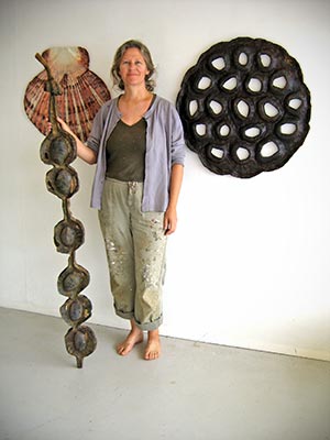 Hokianga artist Liz McAuliffe