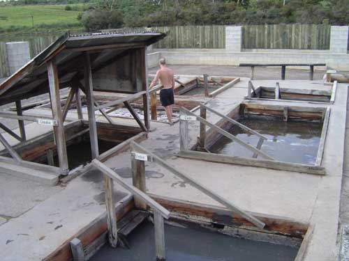 Ngawha mineral springs Kaikohe